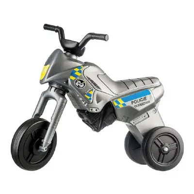 Teddies Odrážedlo Enduro Yupee Policie velké výška sedadla 31cm nosnost do 25kg