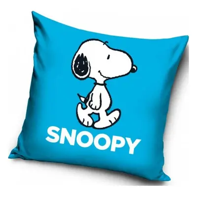 Carbotex Povlak na polštářek Snoopy blue