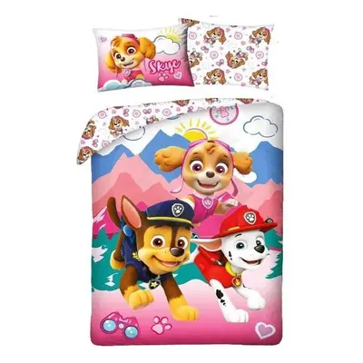 Halantex bavlna povlečení Tlapková Patrola v horách Paw Patrol 70x90 140x200