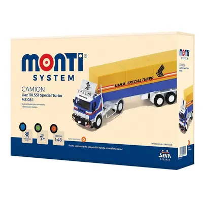 Beneš a Lát Stavebnice Monti 08/1 Kamion Liaz Special Turbo 1:48