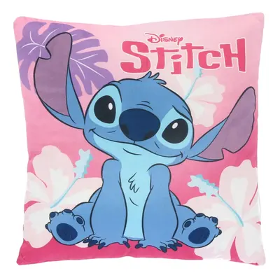 Polštářek Stitch Květiny