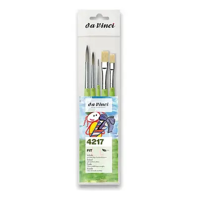 Sada štětců da Vinci Fit Synthetics & Bristle Synthetics - 5 ks