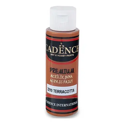 Cadence Akrylové barvy Cadence Premium 70ml sv. hnědá