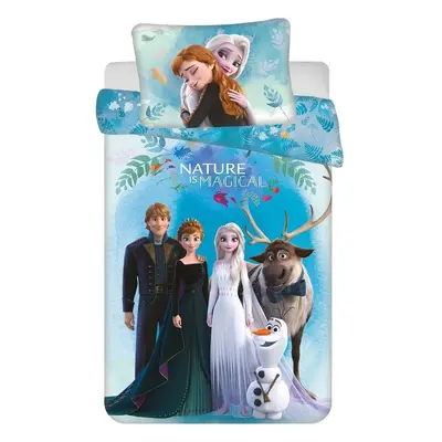 Jerry Fabrics Disney povlečení do postýlky Frozen Blue 03 baby