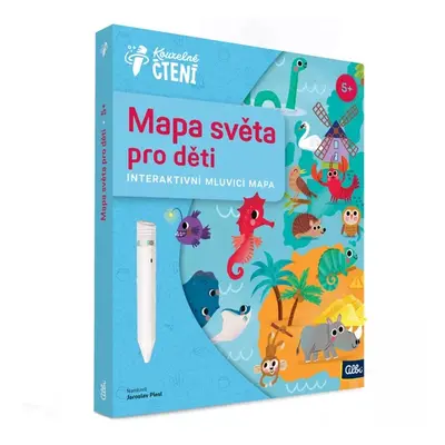 Albi Kouzelné čtení Mapa světa pro děti