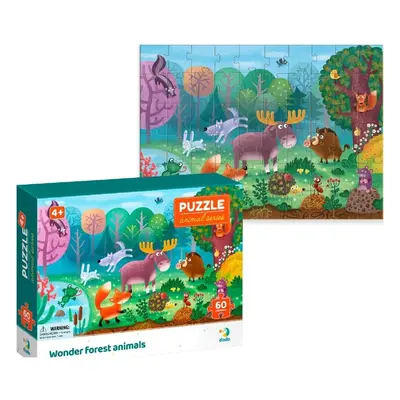 Puzzle Lesní zvířata/zvířátka 60 dílků