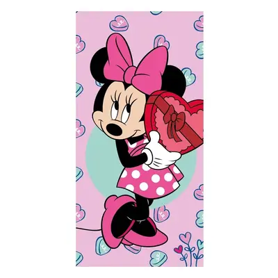 Osuška Minnie pink