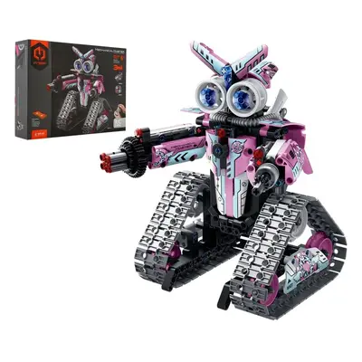 Teddies Robot RC skládací RŮŽOVÝ