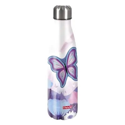 Hama Izolovaná láhev na pití z nerezové oceli 0,5 l, Butterfly Maja