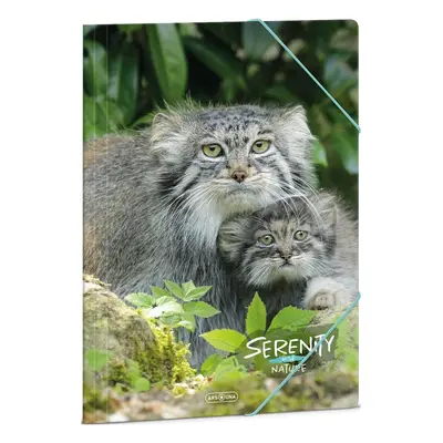 Ars una Složka na sešity Serenity Nature Manul A4