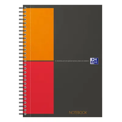 Blok spirálový Oxford International Notebook B5, čtverečkovaný