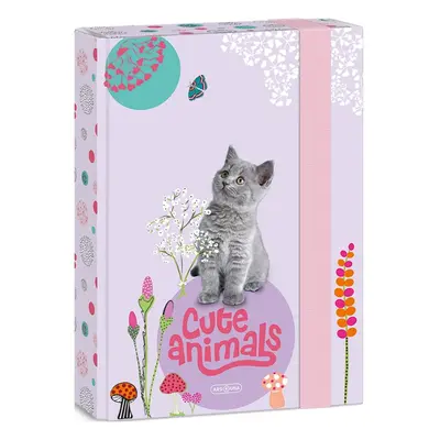 Ars una Box na sešity Cute Animals - kotě A5