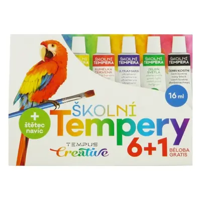 Tempery Europen Creative 16 ml 6+1 se štetcem