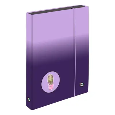 Karton P+P Box na sešity A4 Jumbo OXY NEXT Ombre Purple