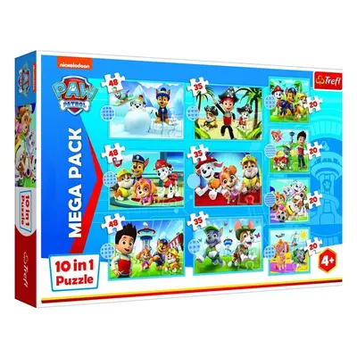 Trefl Puzzle Paw Patrol Tlapková Patrola 10v1 Spolehlivý tým