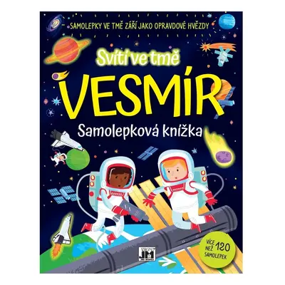 Samolepková knížka Svítí ve tmě Vesmír