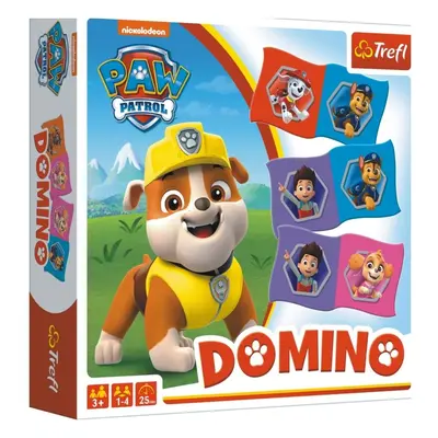 Trefl Domino papírové Paw Patrol/Tlapková patrola 28 kartiček