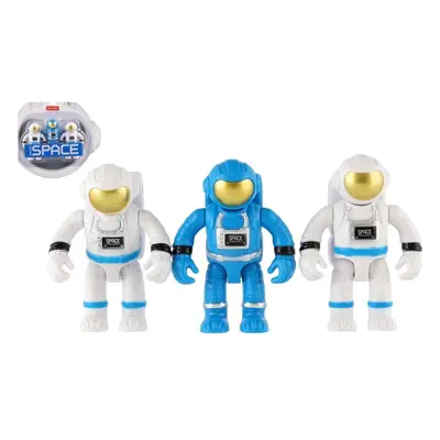 Teddies Kosmonaut/astronaut figurka 3ks