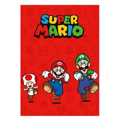 Faro Dětská deka Super Mario Red