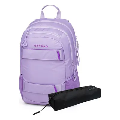 Karton P+P Studentský batoh + etue OXY Sport Violet