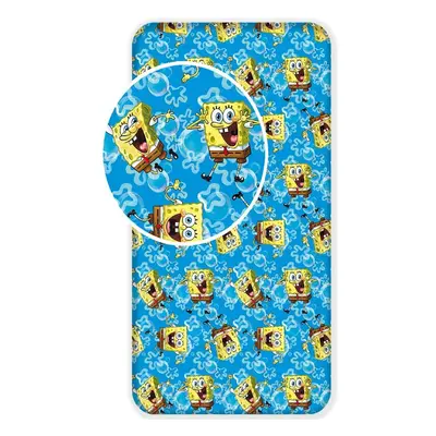 Jerry Fabrics Prostěradlo Sponge Bob Blue