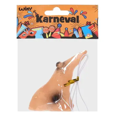 Wiky Nos čarodějnický gumový 8cm karneval