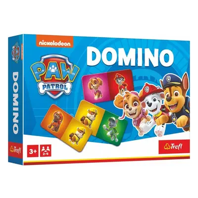 Trefl Domino papírové Tlapková patrola/Paw Patrol 21 kartiček