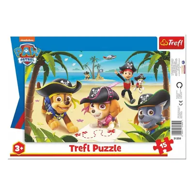 Trefl Puzzle deskové Přátelé z Tlapkové patroly/Paw Patrol 15 dílků