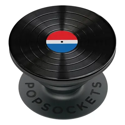 PopSockets PopGrip Gen.2, Backspin Aluminum 45 RPM, otáčecí (kuličkové ložisko), deska (LP