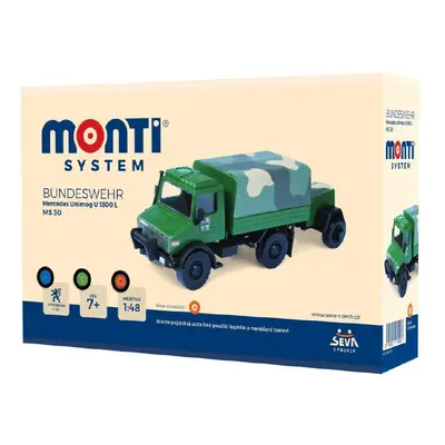 Beneš a Lát Stavebnice Monti 30 Bundeswehr Mercedes Unimog 1:48