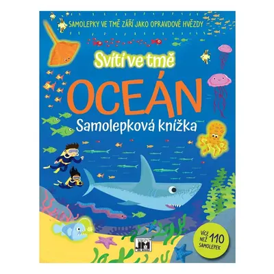 Samolepková knížka Svítí ve tmě Oceán