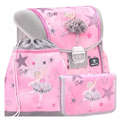 Belmil Školní batoh 403-13 Ballet light pink - SET