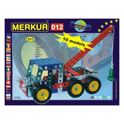 Merkur Toys Stavebnice MERKUR 012 Odtahové vozidlo 10 modelů 217ks