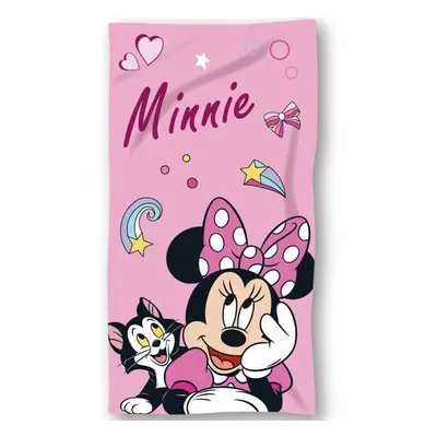 Osuška Minnie růžová