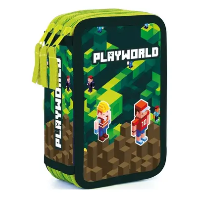 Karton P+P Penál 3 p. prázdný Playworld