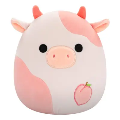 Jazwares SQUISHMALLOWS 20 cm Broskvová kravička - Lilaz