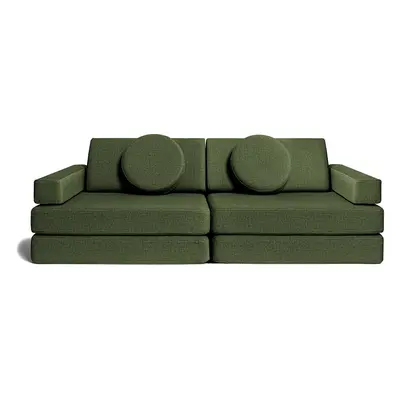 Rozkládací dětská pěnová pohovka a bunker SHAPPY PLAY SOFA ORIGINAL více barev Barva: Bottle Gre