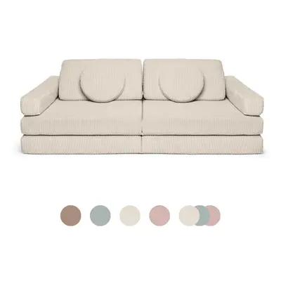 SHAPPY PLAY SOFA PURE CORDUROY Corduroy / Lollipop Více barev Barva: Candy