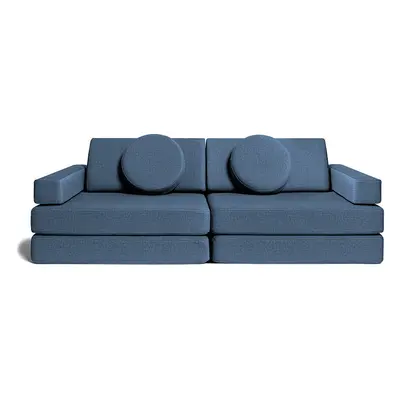 Rozkládací dětská pěnová pohovka a bunker SHAPPY PLAY SOFA ORIGINAL více barev Barva: Navy Blue