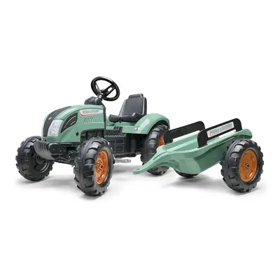 Šlapací traktor s přívěsem Green Lander Falk od 3 let