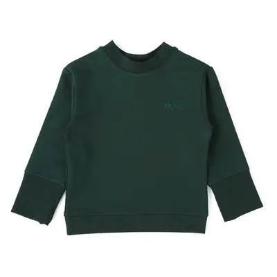 Moniel Dětská rostoucí mikina Basic Dark Green