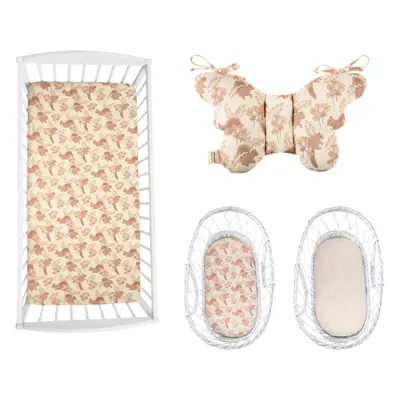 Sleepee Sada pro první spánek Vintage Animals Almond Sleep pack