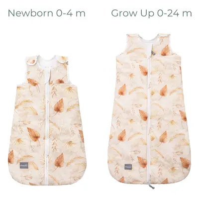 Rostoucí sada celoročních pytlů Sleepee Newborn & Grow Up Bohemian Sand TOG 2.5