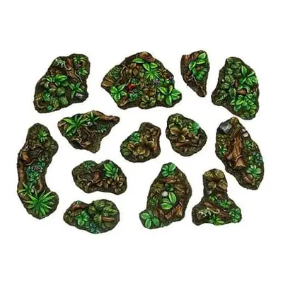 Dekorace Jungle Basing Kit (13 ks)