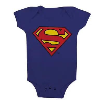 Kojenecké body Superman, velikost 12-18 měsíců