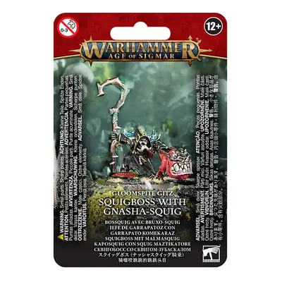 Warhammer Age of Sigmar: Squigboss with Gnasha-Squig