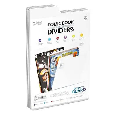 Oddělovače na komiksy Premium Comic Book (UG), 25 ks, barva černá