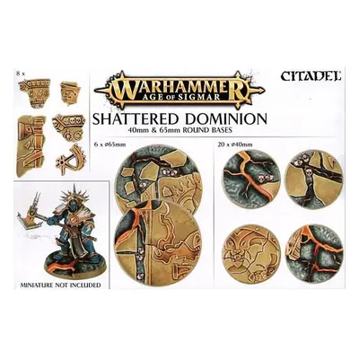 Warhammer AoS: Shattered Dominion - kulaté podstavce 40mm & 65mm