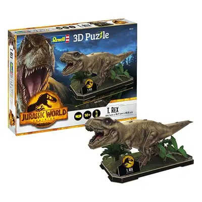 3D Puzzle Jurský svět - T-Rex, 45 dílků