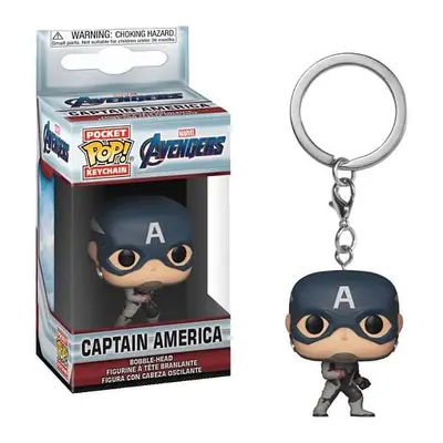 Klíčenka Avengers: Endgame - Captain America Pocket Pop!